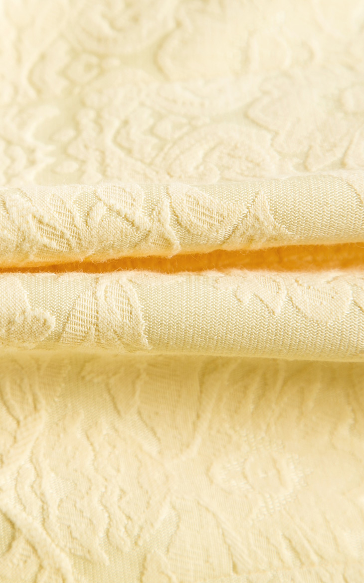 棉质贡缎提花面料