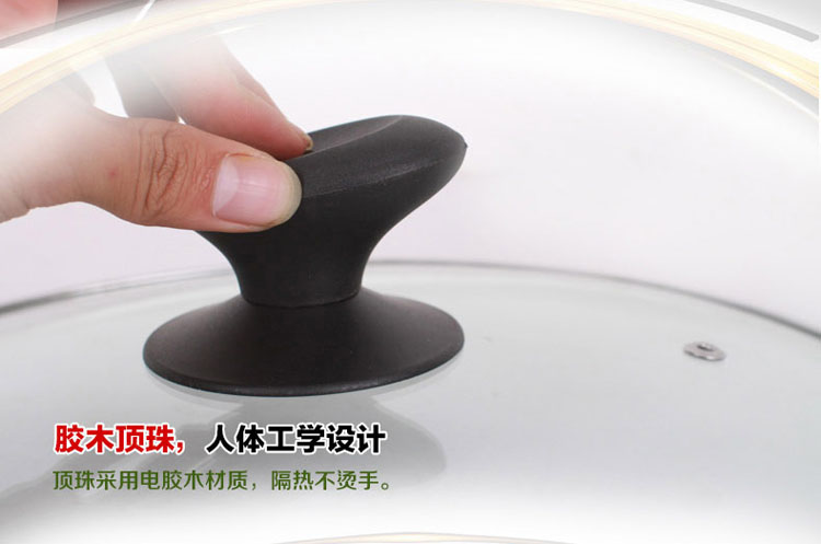 
                                        汤锅28-32cm火锅 非鸳鸯火锅 不锈钢加厚电磁炉专用锅具火锅盆边炉锅 32CM带玻璃盖                