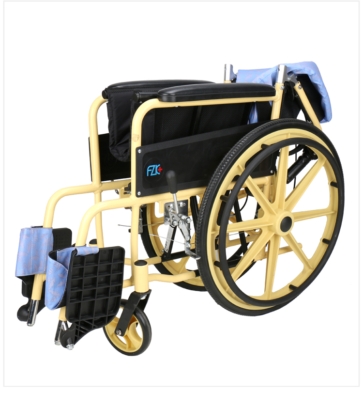 fzk  富士康手动轮椅 手推轮椅折叠轻便老年人可推可座可坐车老人多
