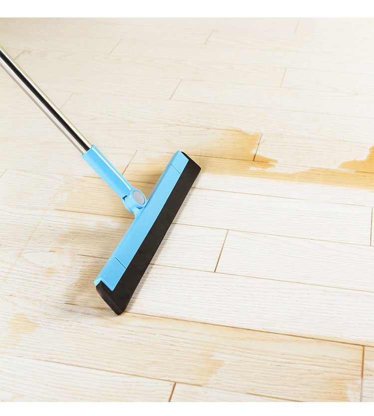 浴室扫水扫把帚扫头发 卫生间地板刮水器无痕刮 蓝色