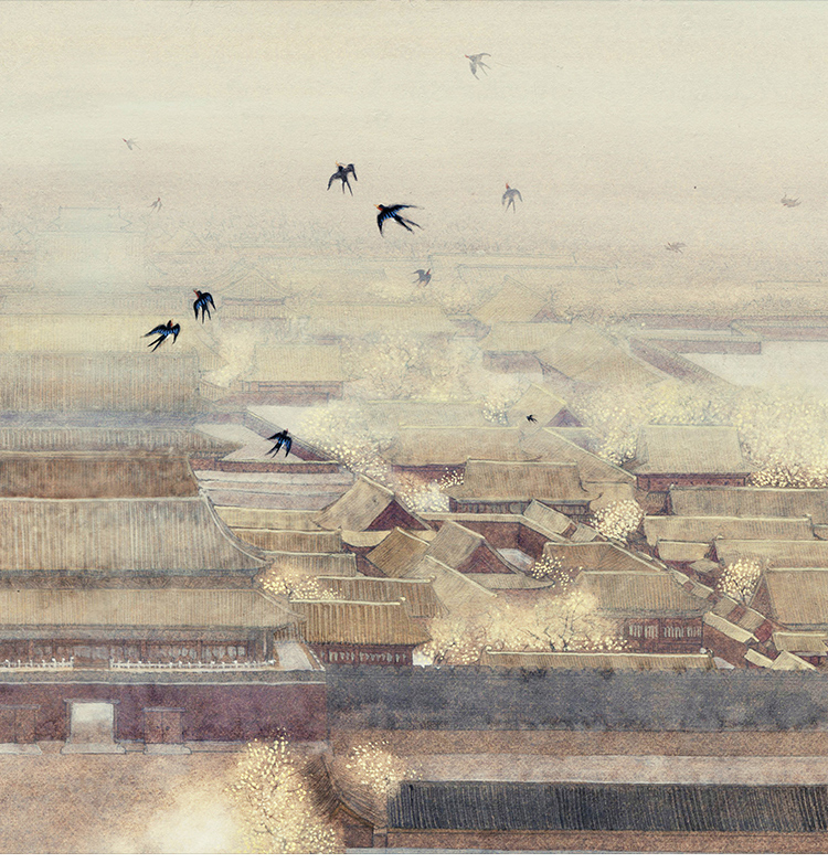 
                                        墙蛙 北欧客厅装饰画有框沙发背景墙画大幅壁画挂画  梦中梦系列1昔酒 原木色外框 142cmX62cm                