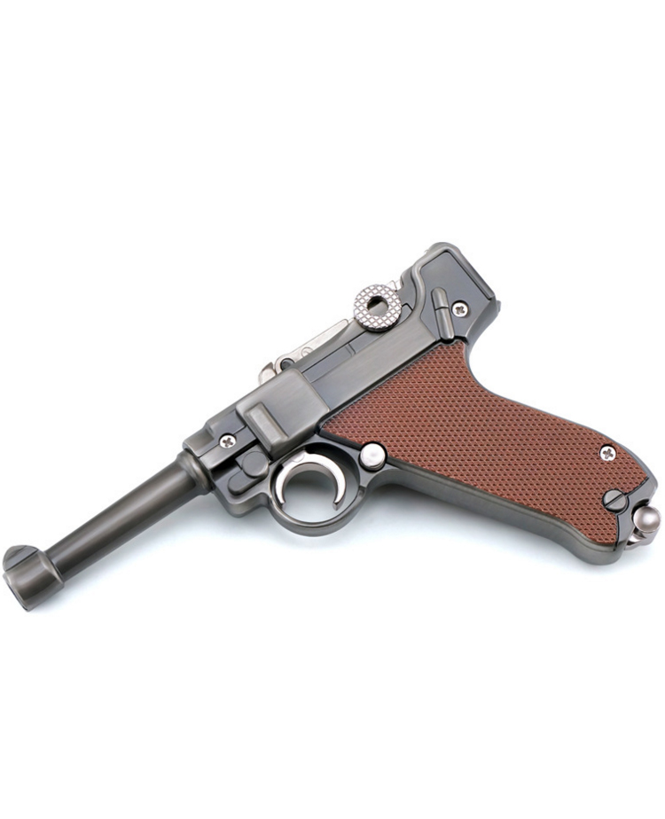 05 德国鲁格p08合金枪模 儿童玩具模型枪 全金属军迷军事收藏礼品 可