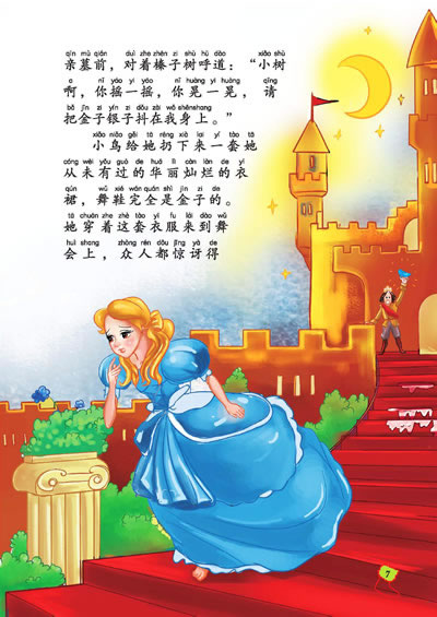 1灰姑娘 2青蛙王子 3聪明的农夫女儿 4渔夫和他的妻子 5莴苣姑娘 6