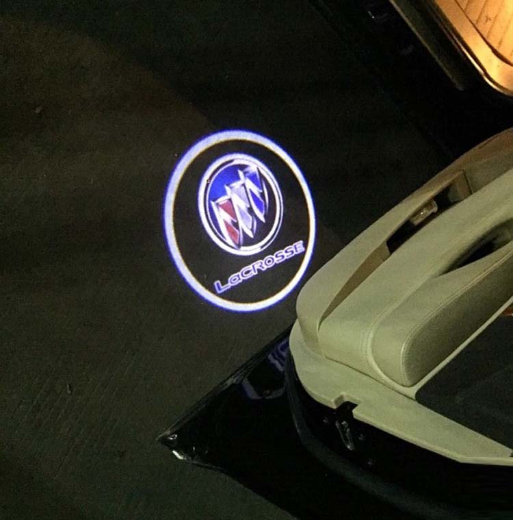 正炫 别克君越车门迎宾灯投影灯开门照地镭射灯抖音汽车个性改装 卡通