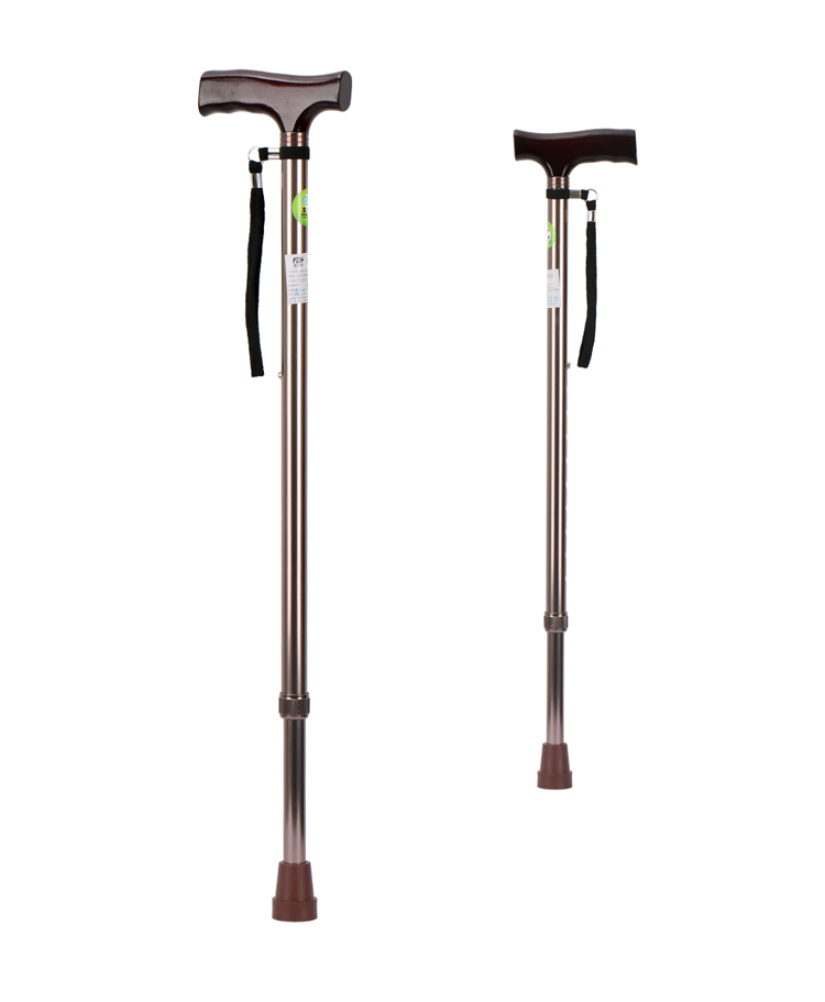 fzk富士康拐杖轻便单拐手杖骨折老年人捌杖木质手柄拐杖老人助行器