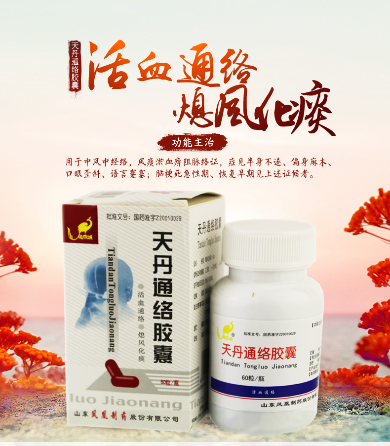 凤凰城 天丹通络胶囊 0.