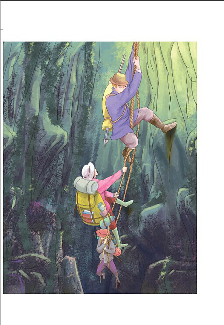 地心游记-青少彩绘版 (法)凡尔纳,陈莉译 9787537671514 河北少儿出版