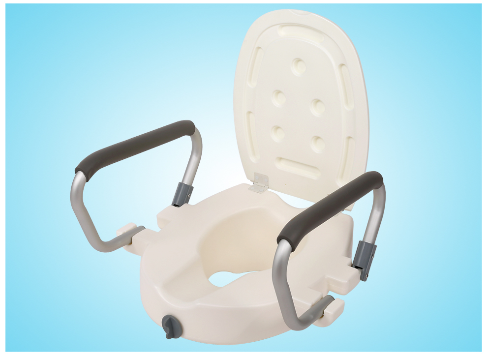 御祥康 马桶增高垫老人孕妇马桶增高器带扶手坐便器加高马桶加高器垫