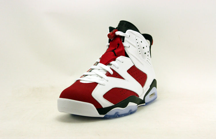 耐克/nike公司货乔丹6代 air jordan 6 aj6 乔6男子篮球鞋黑红 384664