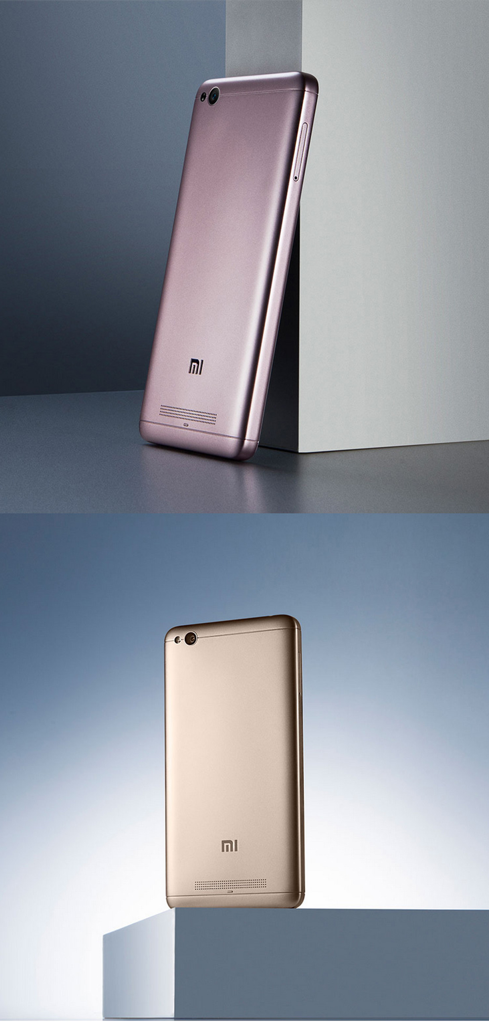 小米(mi) 小米4a 红米4a 手机 玫瑰金 全网通4g(2g ram 16g rom)_ 6折