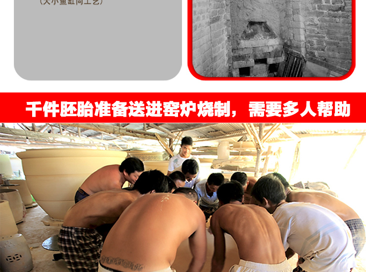 
                                                                                欢畅 景德镇陶瓷花盆鱼缸手绘荷花养殖缸庭院装饰盆栽摆件家居客厅 高27*外42小号                