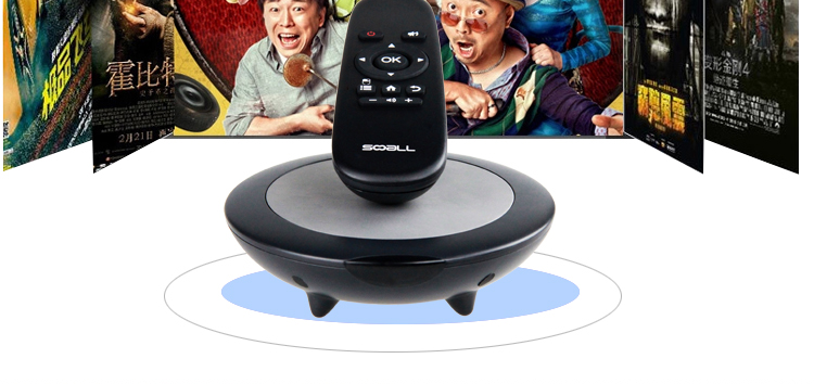 声物（SOOALL）芒果UFO 网络电视机顶盒 四核 4K解码 清无线wifi盒子 黑色