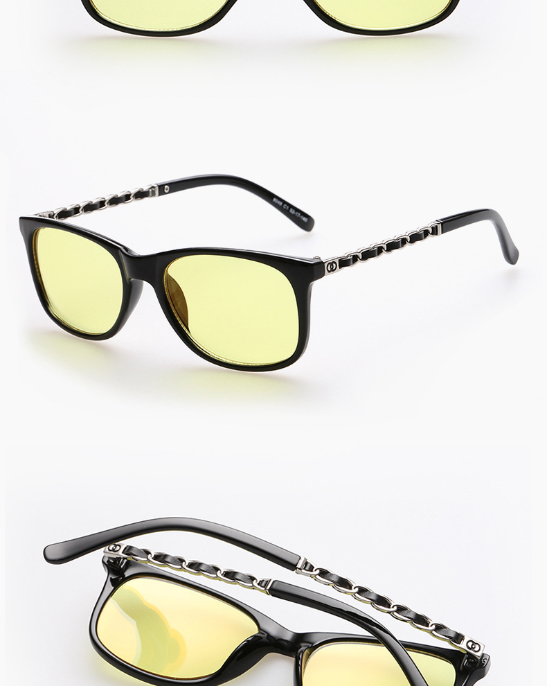 砾石防蓝光眼镜电脑护目镜电竞平光镜男女可定近视豹纹