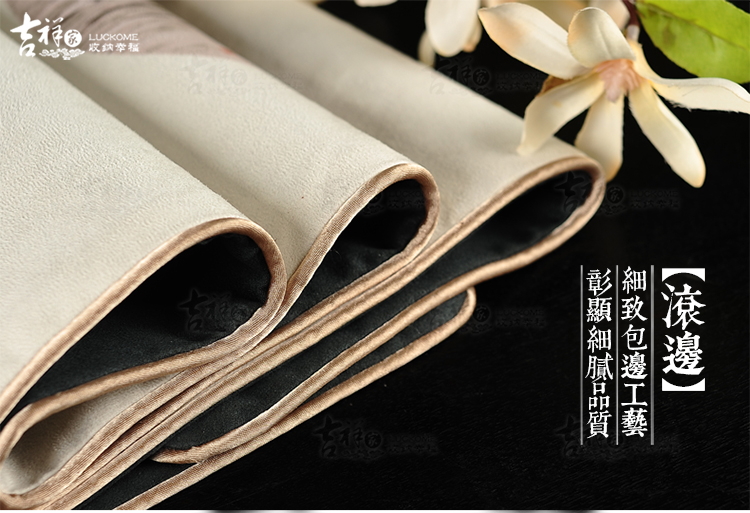 
                                        
                                        吉祥家 新中式桌旗现代简约餐桌布布艺 莺歌燕语 工笔花鸟画客厅桌垫茶几布电视柜布床旗床尾巾 桌旗莺歌燕语203*32cm                