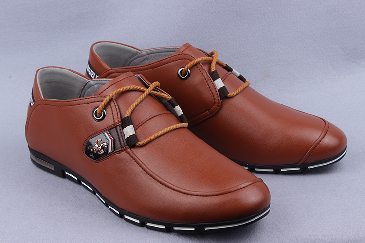 帝国烟斗(diguoyandou)真皮时尚休闲男鞋 83198 黑色 40码