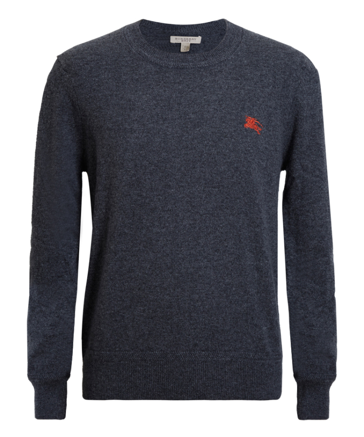 巴宝莉 博柏利 burberry 羊绒 男士 长袖毛衫