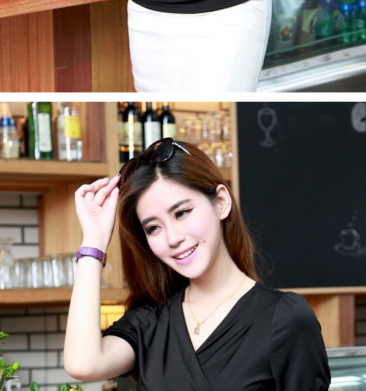 美丽信徒长袖t恤 女 宽松TX1503/TX1510 酒红色 L