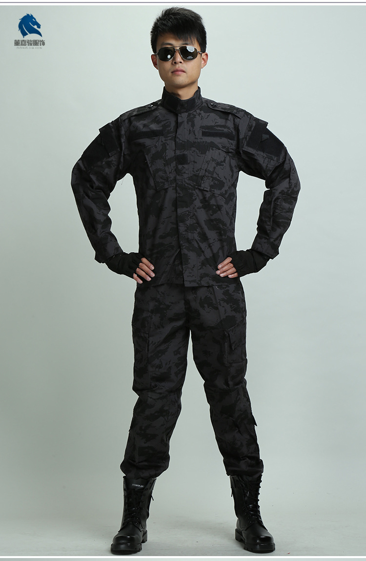 董嘉骏 新款特种作战服 外军二代军迷装备户外作训野战cs作战服迷彩服