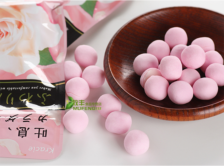 日本进口糖果kracie樱花香味软糖口香糖32g休闲零食樱花香味32g