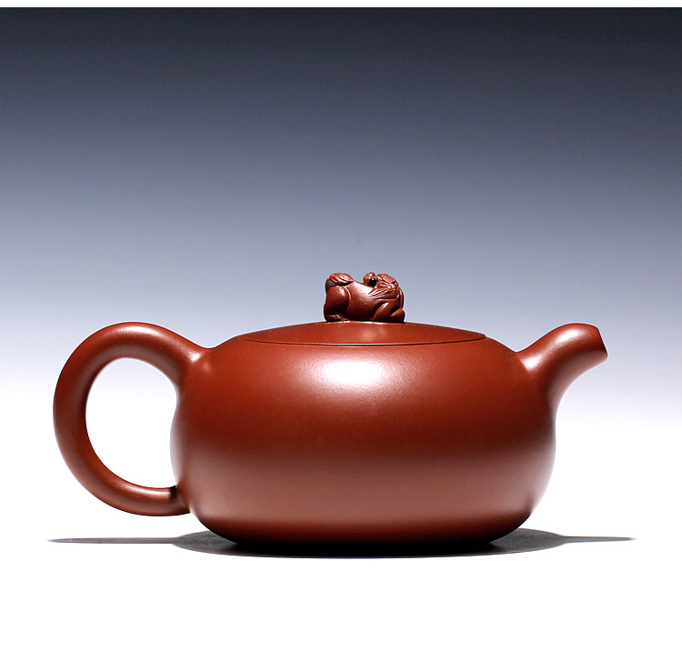 畅陶 宜兴紫砂壶纯全手工套装家用功夫茶具 高工李新生远望壶 高工李