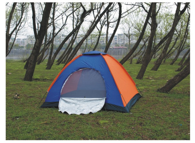 捷升 双人帐篷户外帐篷防风防雨透气野营帐篷