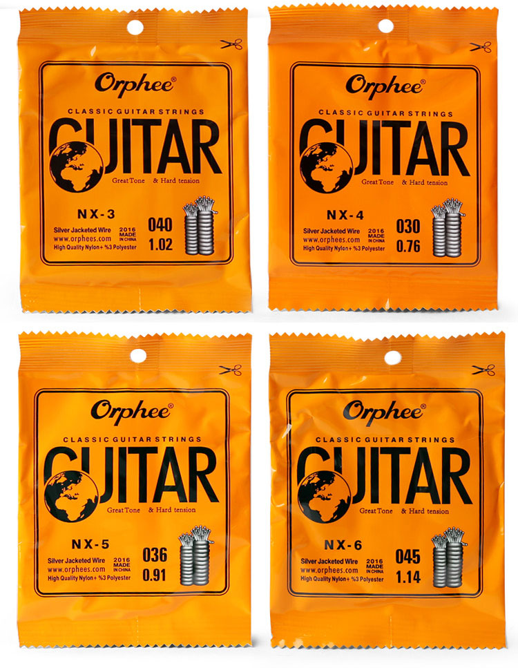 orphee奥路菲古典吉他弦散弦单弦尼龙琴弦单根装古典一弦单根