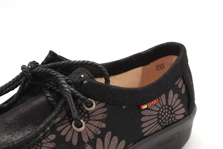 步瀛斋老北京布鞋夏季新款女鞋亮点防滑休闲工鞋女单鞋 b2421女鞋黑棕