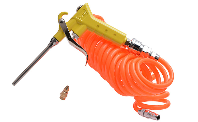 威特力吹尘枪铜咀吹尘枪吹尘枪除尘枪机器清理枪wtl0103吹尘枪3米气管