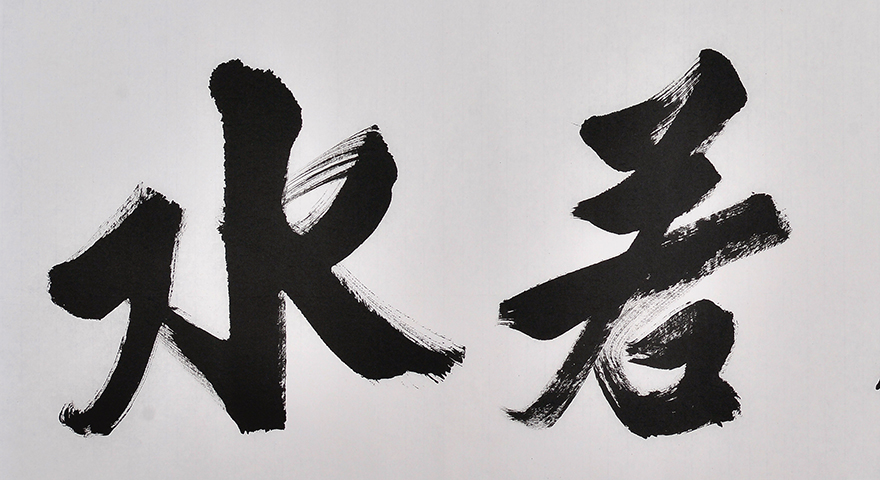 中美协会员 王海明《上善若水》