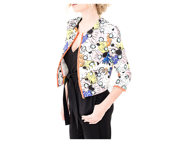 pinko 女士纯棉夹克外套 金色 44