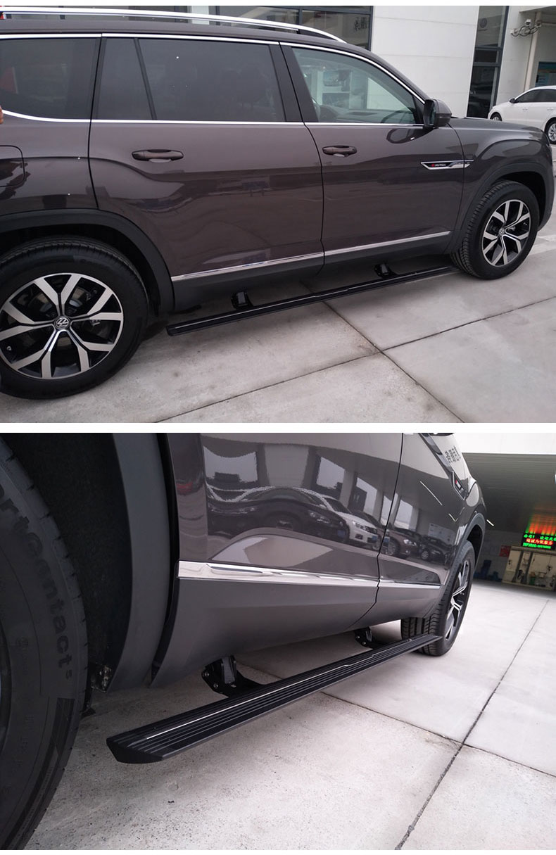 17款-2021款全新大众途昂原厂改装专用自动伸缩脚踏板侧踏板迎宾踏板