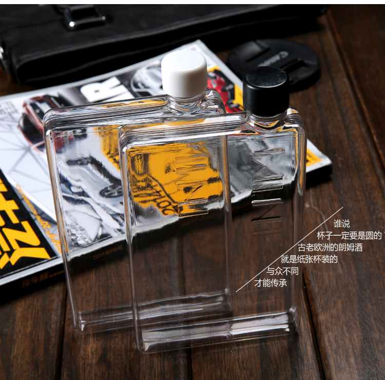
                                        Memobottle纸张水瓶水壶便携式MINI水杯创意水瓶　男女旅行杯随行杯非玻璃 MINI                