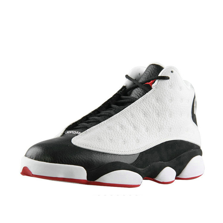 nike乔丹13代 air jordan13 aj13 男篮球鞋309259-104黑白熊猫