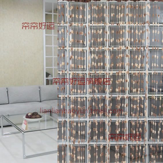 
                                        帘帘好运 毛球加密加粗型门帘挂帘玄关隔断窗帘装饰 毛毛球线帘 粉紫红毛球 2.8米宽2.8米高                