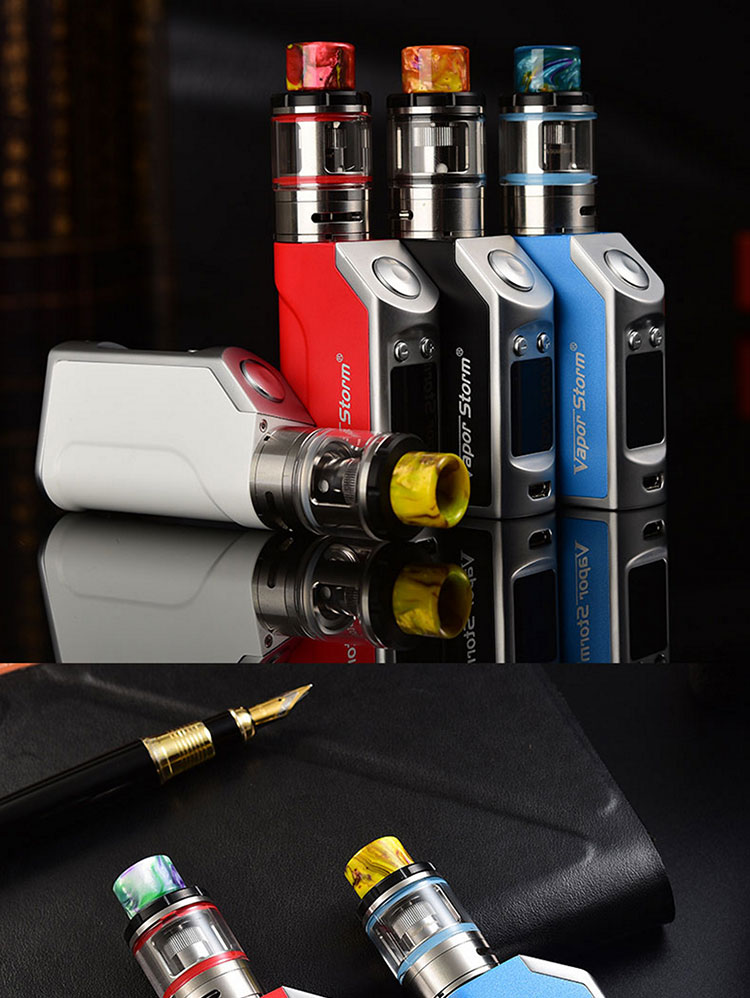 vapor storm电子烟套装风暴50w蒸汽烟水烟油超大烟雾 白色