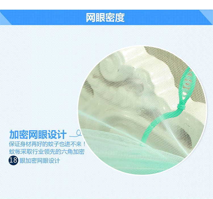
                                        锦佩家纺 不锈钢加粗加密落地 三开门 公主蚊帐 落地方顶蚊帐-2 867 180x200x205                
