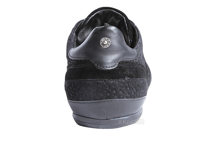 richmond 男士黑色金属装饰休闲鞋 黑色 43