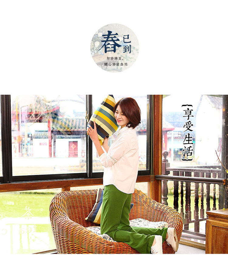 紫格子2016春夏新款衬衫女长袖上衣打底衫R3040 白色 XL