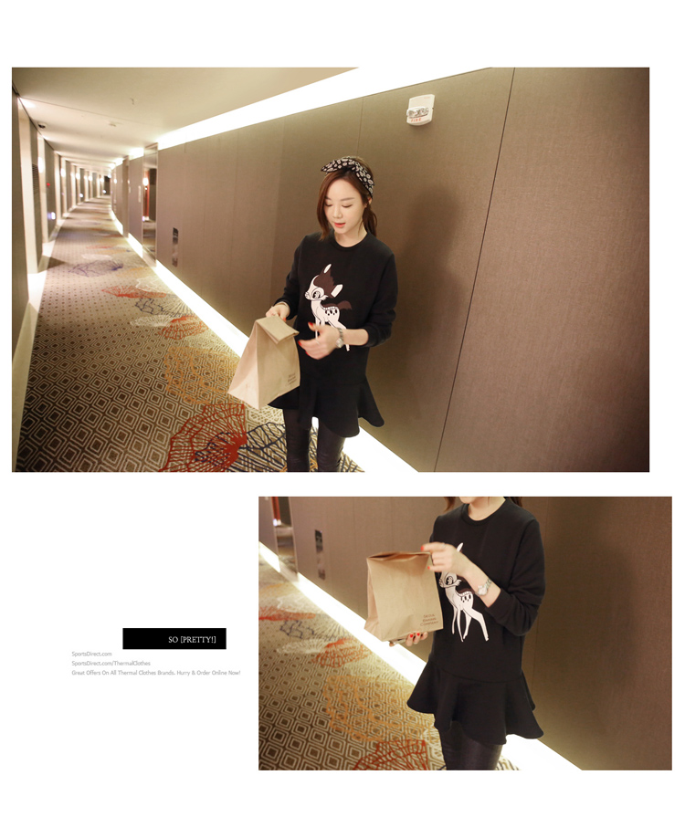 XZOO2015春夏新款热卖女装 韩版修身中长款裙子圆领连衣裙 8302-C24 藏青色 M