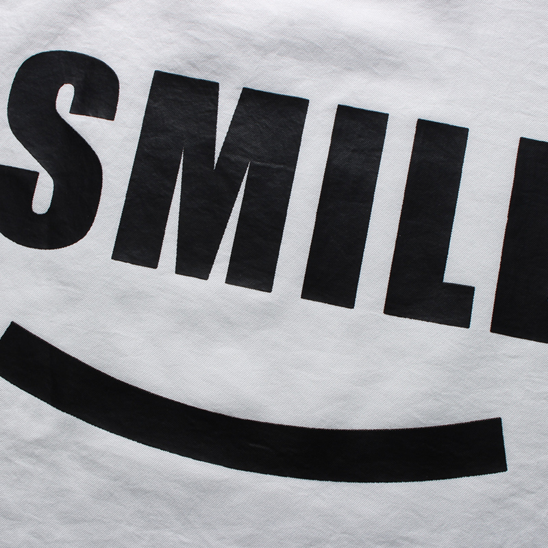 2016夏季新款t恤运动套装男士圆领smile字母t恤加短裤休闲套装 黑衣黑