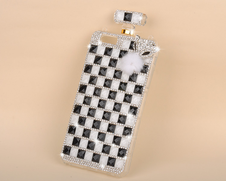 bulbar 水钻香水瓶带挂链手机壳硅胶套保护壳套 适用于oppo r2017/r