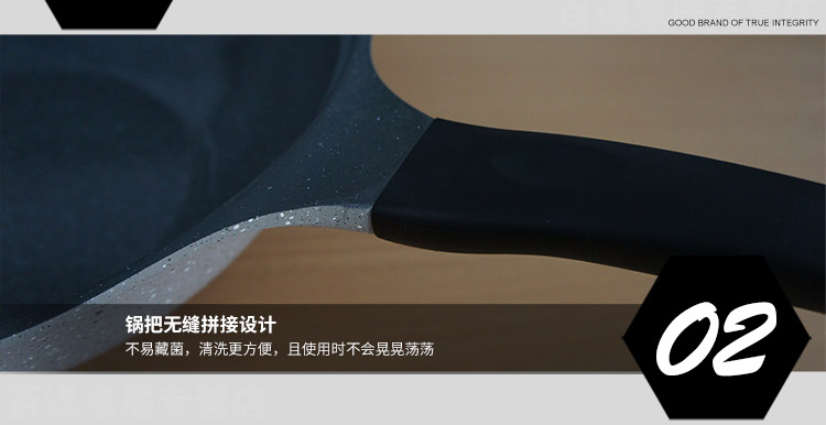 
                                        乐扣乐扣（LOCK&LOCK）大理石陶瓷不粘炒锅不沾无油烟炒菜锅电磁炉通用带锅盖 圆壁 30cm                