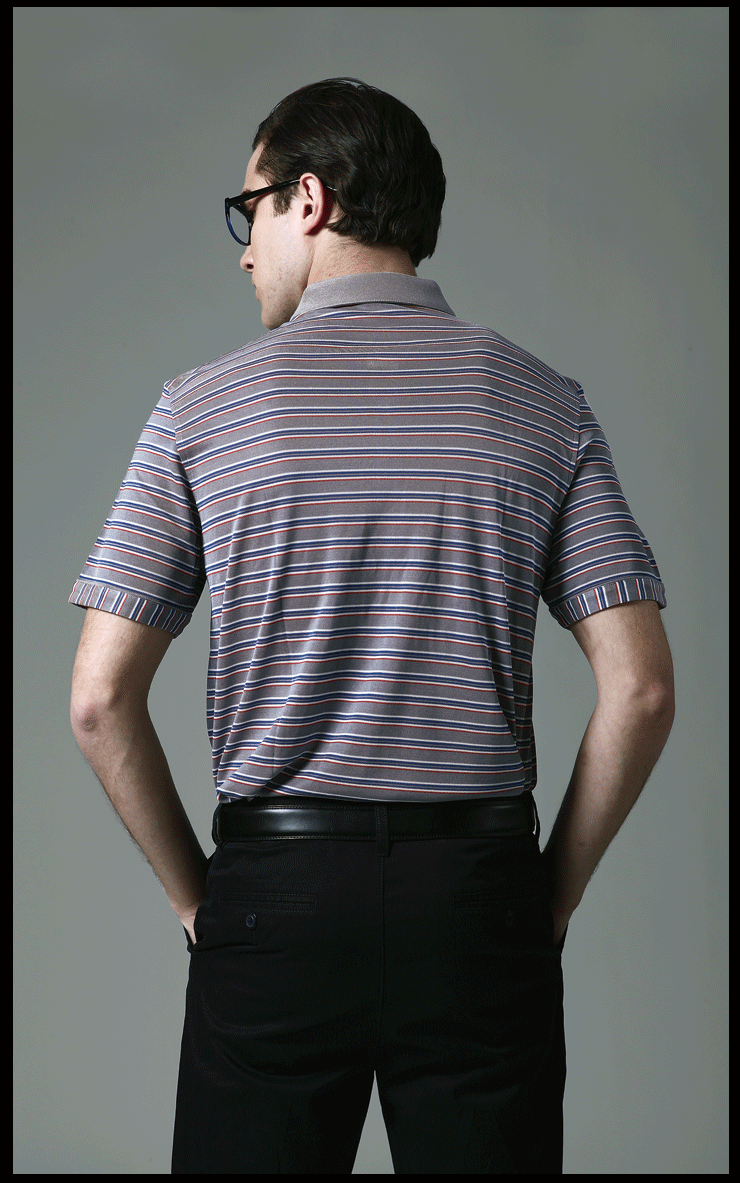 男装 t恤 意大利romaster 罗马世家 男士蓝.