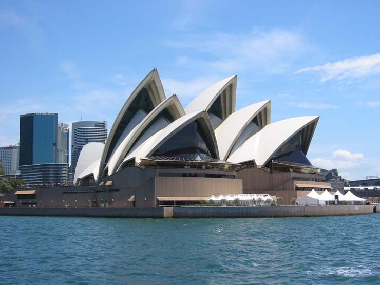 喜立方3d立体纸模型diy拼图悉尼歌剧院g168-2