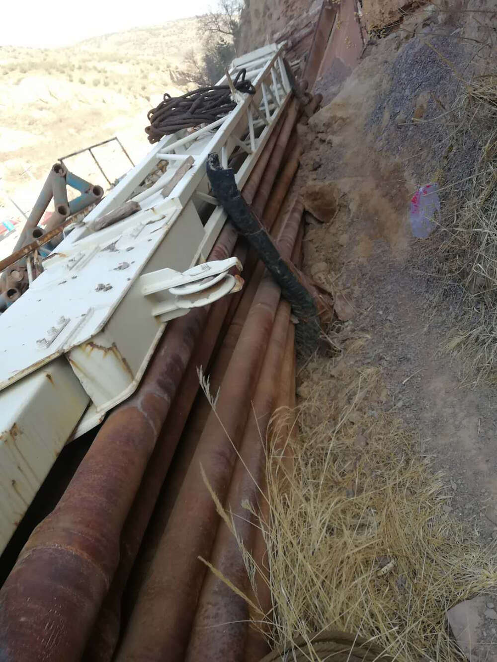 【第一次拍卖】 ￠127mm石油钻杆100根