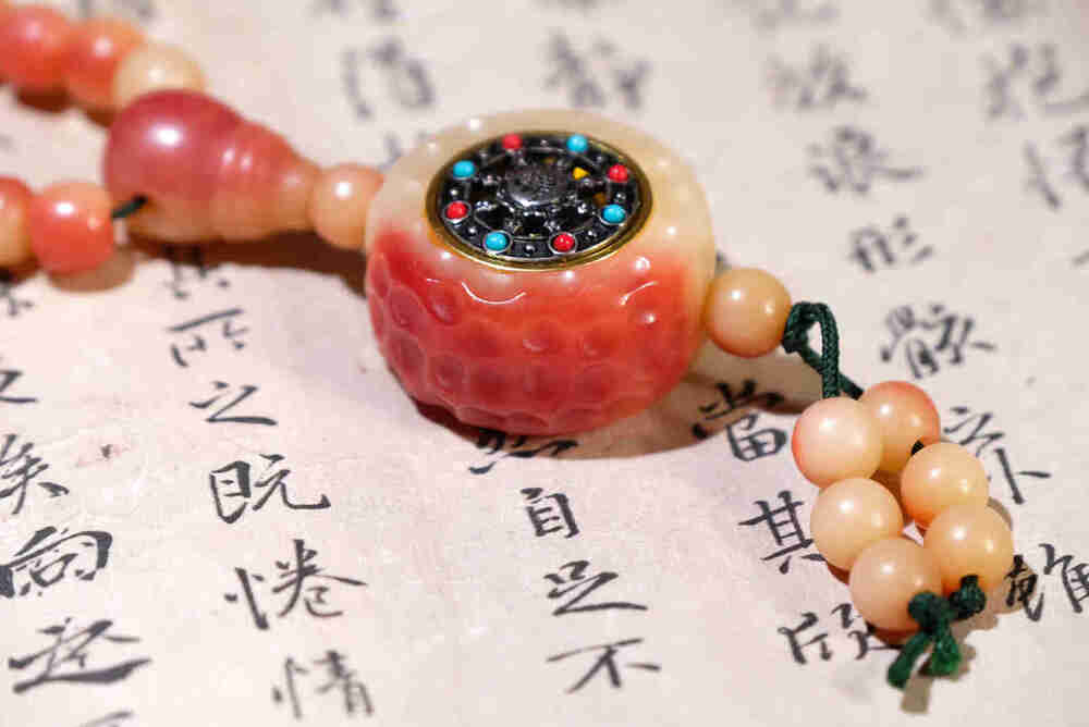 封品5349:疑似虎骨佛珠项链-京东司法拍卖