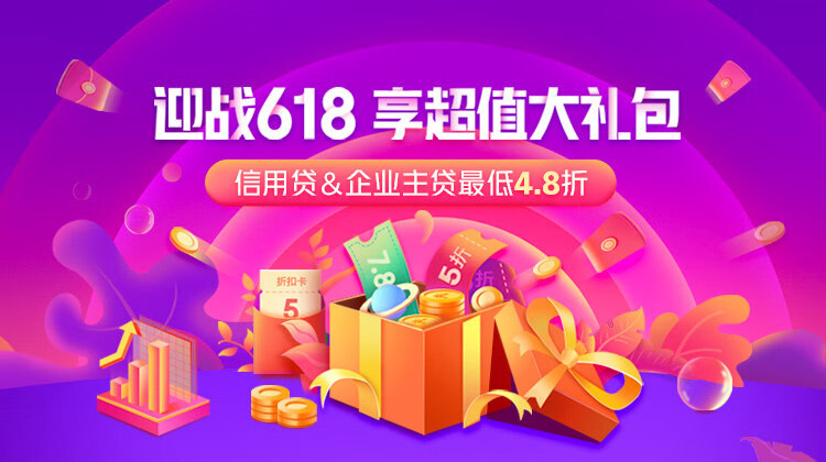 【京小贷】迎战618，享超级大礼包！
