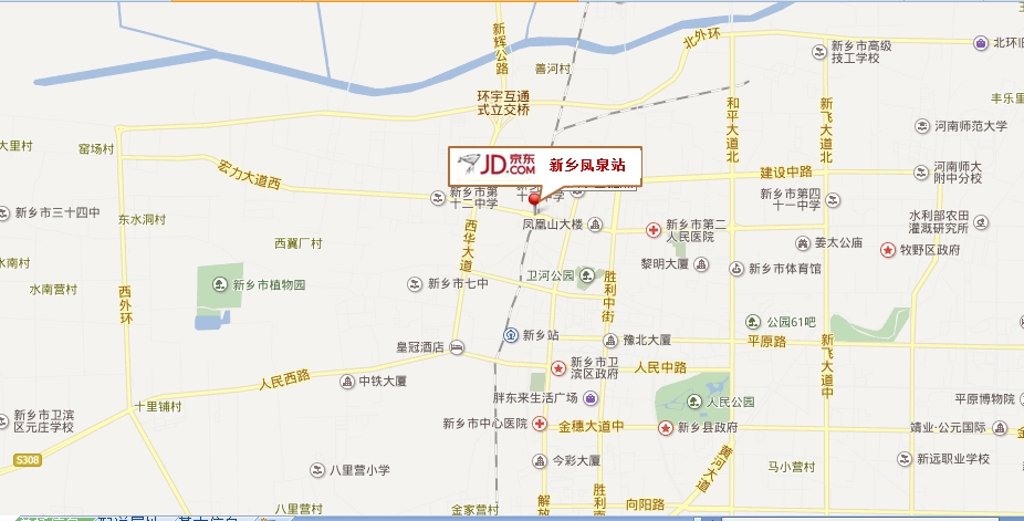 新乡东站内部地图图片