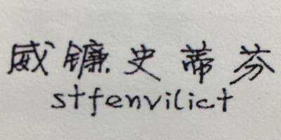 威镰史蒂芬（stfenvilict）