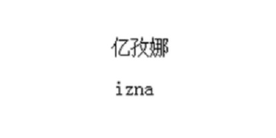 亿孜娜（IZNA）